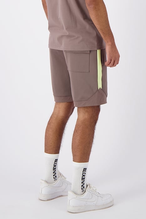 INITIAL SHORTS BROWN 2