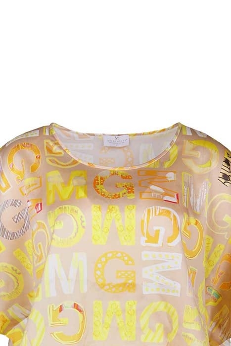 BLOUSE LUCCA YELLOW LOGOMANIA YELLOW 2