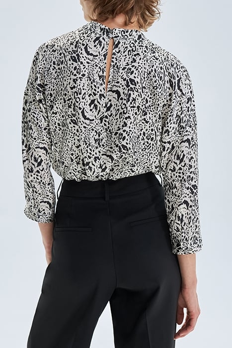 OFF-WHITE ANIMAL PRINT BLOUSE 2
