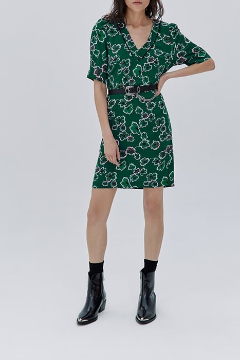 GREEN XL FLORAL DRESS 2