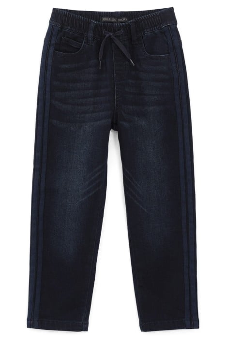 BOYS’ RAW JOGGER JEANS WITH SIDE BANDS 1