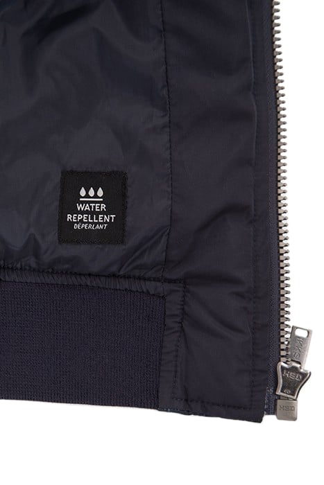 BOYS’ NAVY STRIPED PRINT PADDED JACKET 5