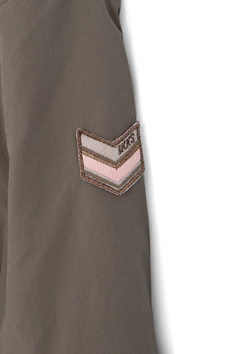 GIRLS’ 3-IN-1 KHAKI FURRY PARKA AND REVERSIBLE JACKET 6