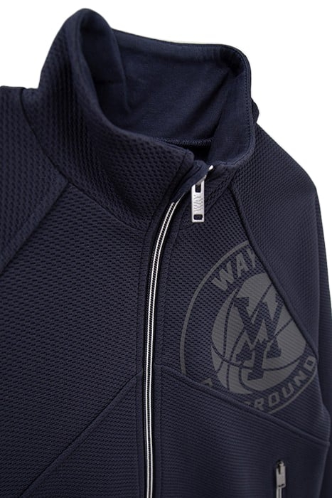 BOYS’ NAVY TEXTURED TECHFLEECE CARDIGAN 6