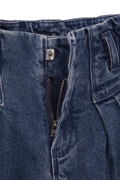 GIRLS’ BLUE WATERLESS BALLOON JEANS 4