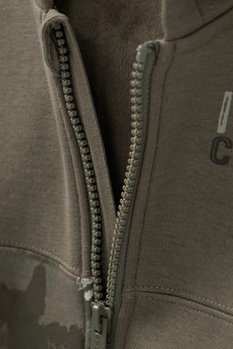 BABY BOYS’ KHAKI CARDIGAN WITH XL PRINT ON BACK 5