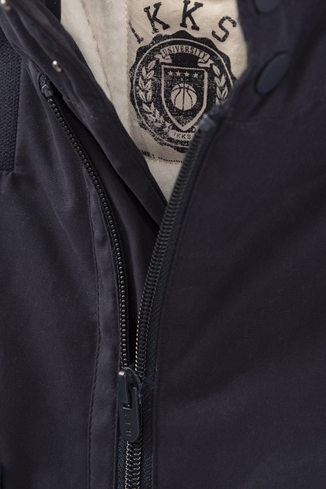 BABY BOYS’ NAVY FUR-LINED HOODED PARKA 5