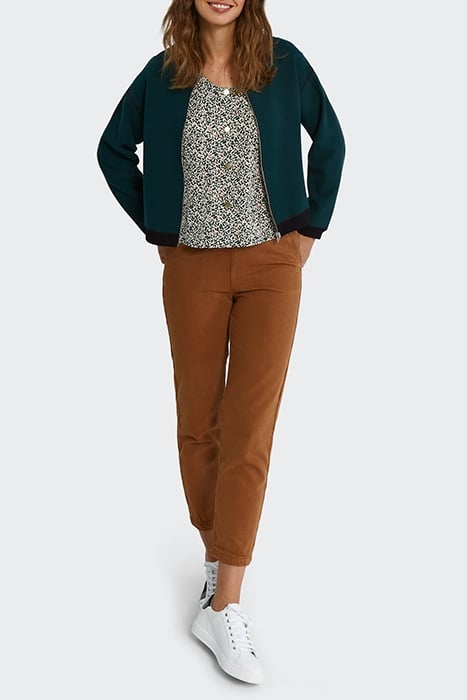 OFF-WHITE LEAF PRINT TOP 7