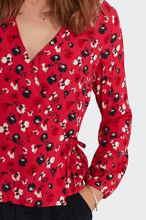 FLASH PINK ROCK FLORAL PRINT BLOUSE 5