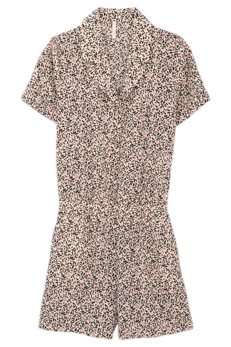 OFF-WHITE LEAF PRINT PLAYSUIT 1