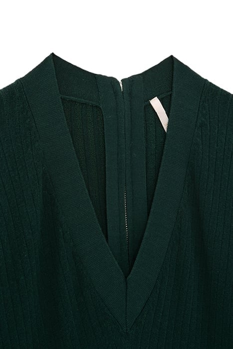 IMPERIAL GREEN RIBBED KNIT JUMPSUIT 4