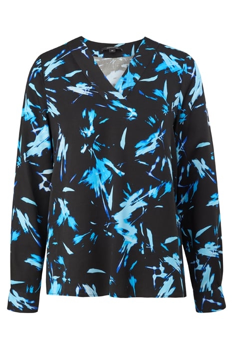 COMMA BLOUSES GREY/BLACK 3