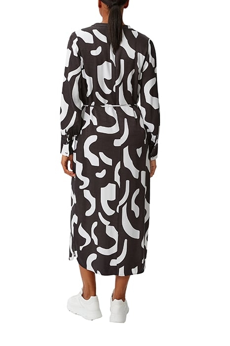 COMMA DRESSES GREY/BLACK 2