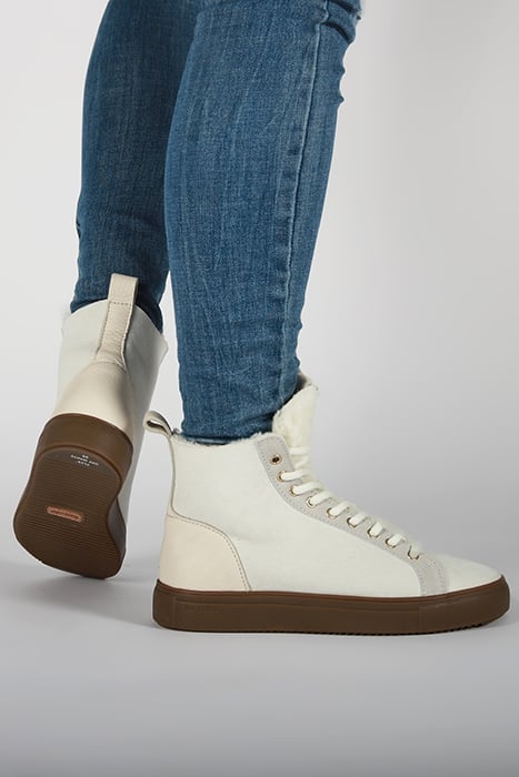 BLACKSTONE - AKNA - YL55 OFF WHITE - SNEAKER (HIGH) 5