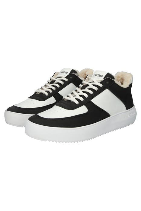 BLACKSTONE - HITTY - AL212 BLACK WHITE - SNEAKER (LOW) 2