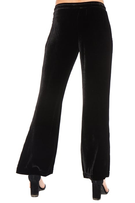 SIDE SLIT WIDE LEG PANT BLACK 2