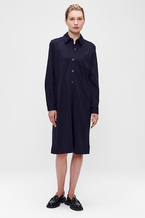ALTON SHIRT DRESS INK BLUE 1