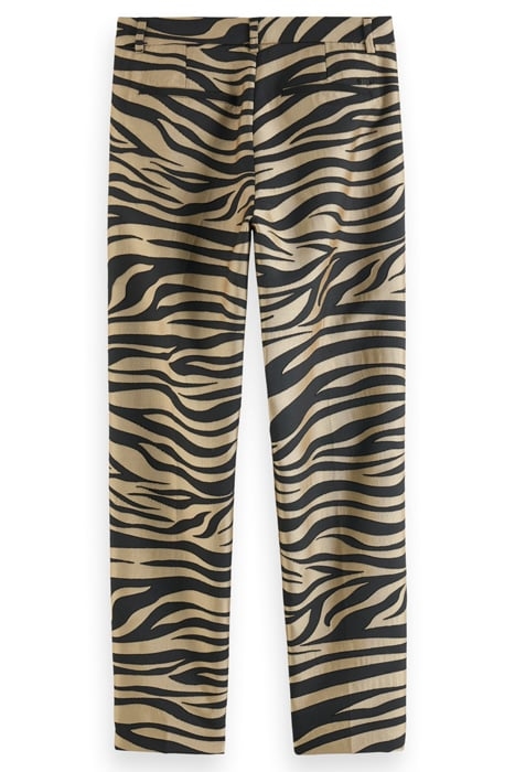 LOWRY - MID RISE SLIM TIGER JACQUARD PANT TIGER JACQUARD 2