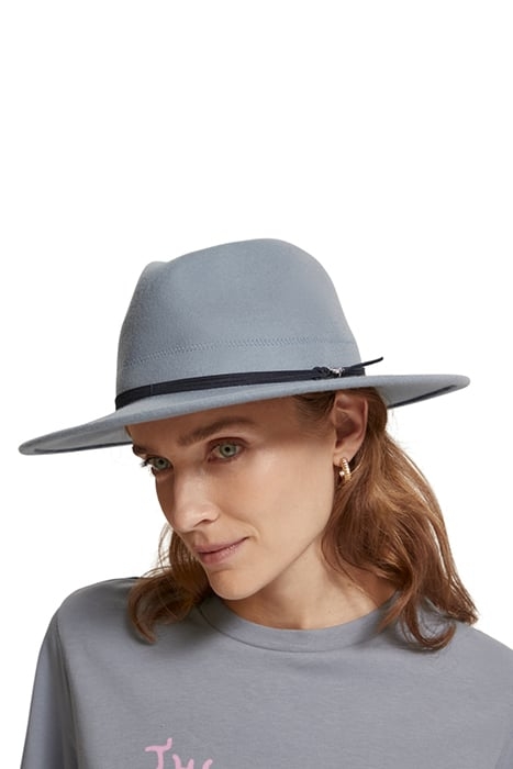 FEDORA HAT DUSTY BLUE- 2