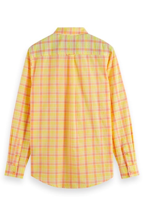 NEON CHECK SHIRT NEON YELLOW CHECK 2
