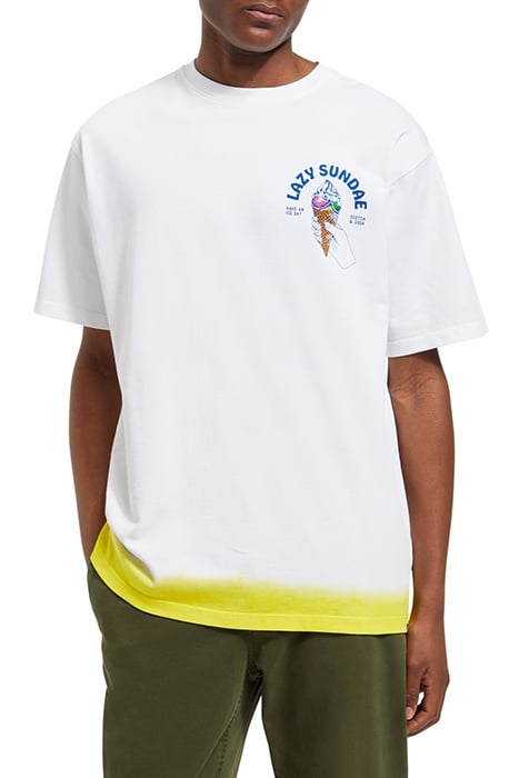 FRONT BACK ARTWORK T-SHIRT WHITE 1