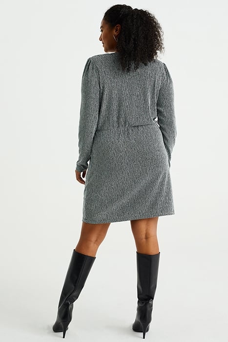 DRESS MID LENGTH SILVER 2