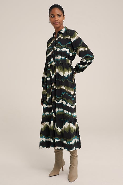 DRESS MID LENGTH MULTI-COLOURED 1