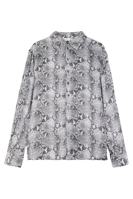 PYTHON DRAPE BACK ECRU/WETGREY/BLACK 4