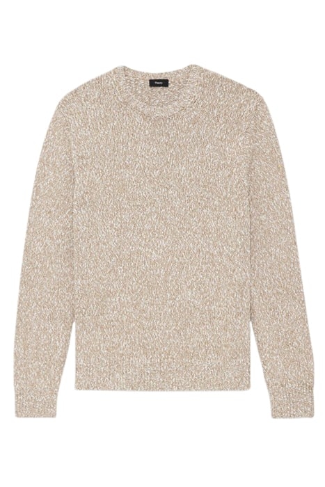 MAUNO CREWNECK SWEATER IN HEATHERED COTTON PUMICE MULTI 2
