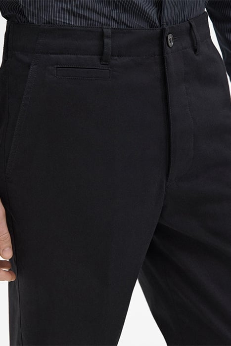 RELAXED VIRGIN WOOL PANT BLACK 3