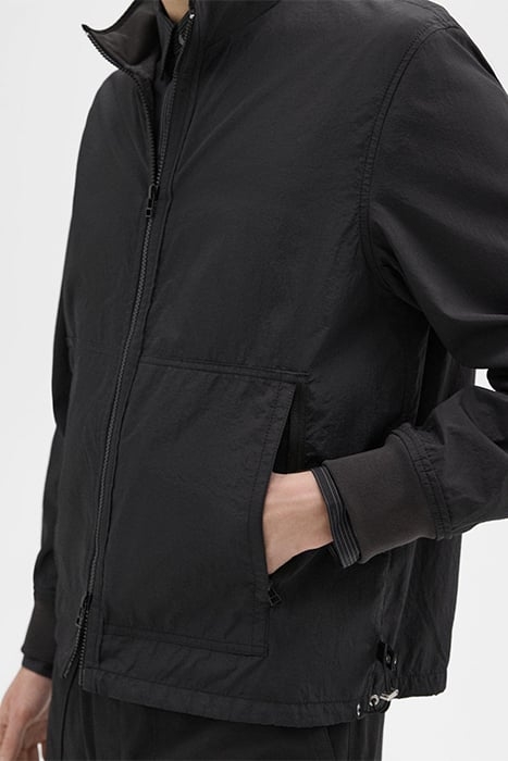 BLOUSON ZIP-UP JACKET BLACK 3