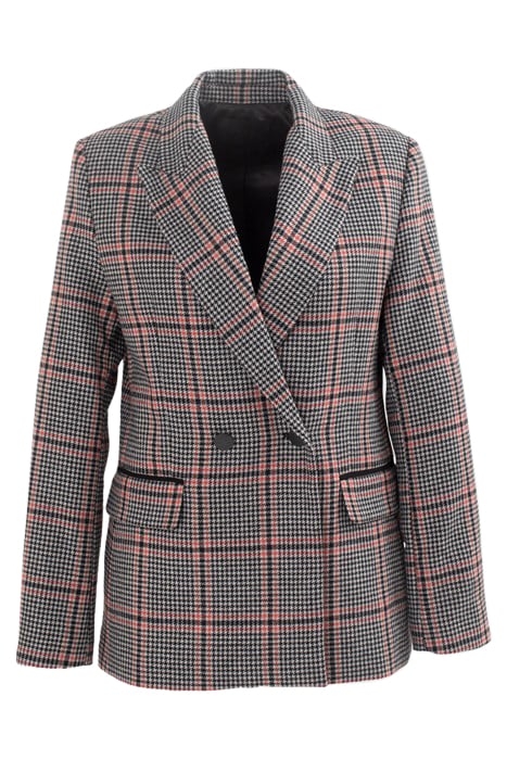 BLACK HOUNDSTOOTH SUIT JACKET BLACK 4