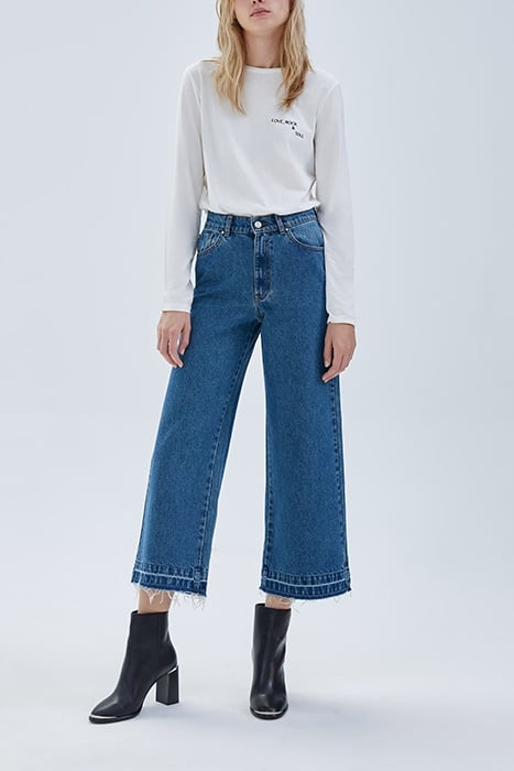 WHITE T-SHIRT WITH EMBROIDERED SLOGAN OFF-WHITE 2