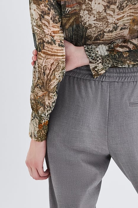 KHAKI LANDSCAPE PRINT BLOUSE KHAKI 7