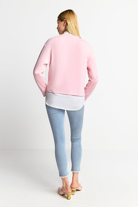 T PEACHED CREW ROSE SHADOW 3