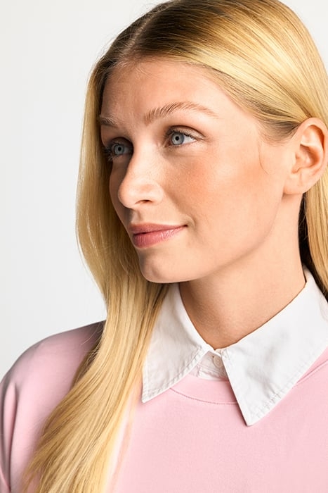 T PEACHED CREW ROSE SHADOW 4