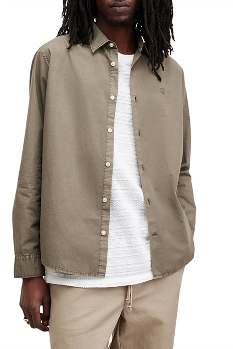 TAHOE LS SHIRT ACRE BROWN 1