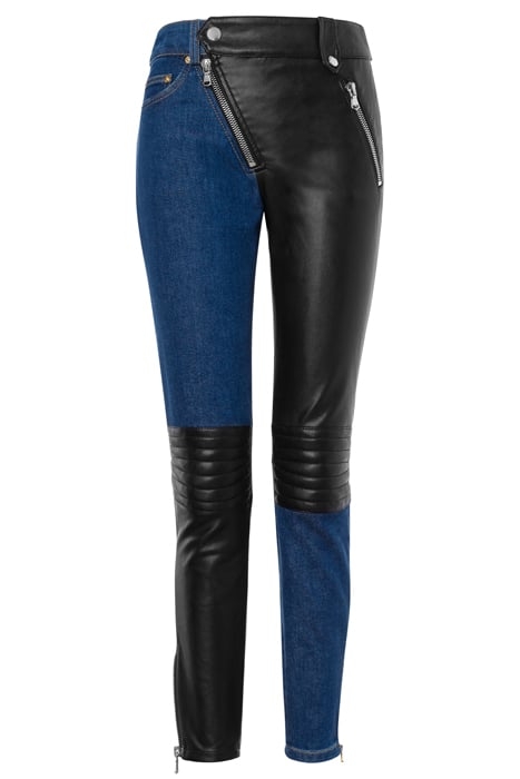 PATCHWORK TROUSERS BLUE 3