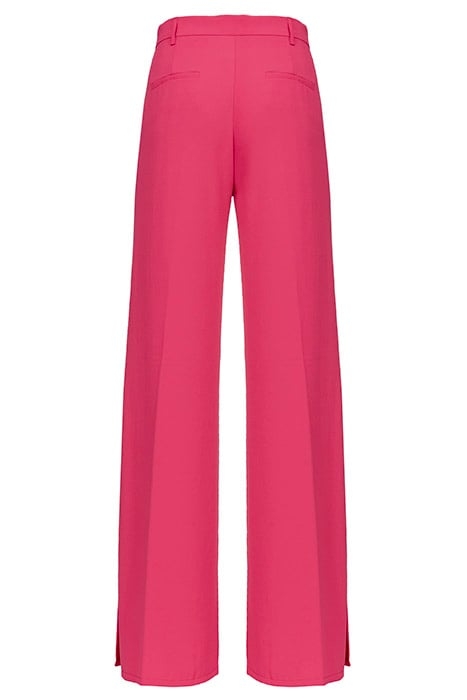 PUREZA PANTALONE CREPE FLUIDO RASPBERRY RED 2