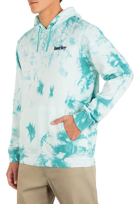 LOWERS LIGHTENING TIEDYE FLC PO HOODIE WVE RNER 5