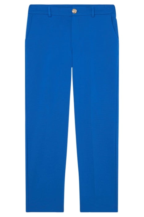 MILANO-STITCH STOVEPIPE TROUSERS BLUE 3