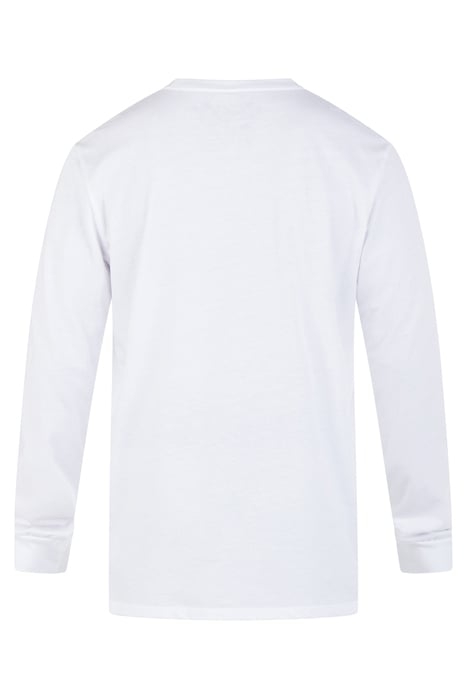 EVD ONE AND ONLY SOLID LONG SLEEVE WHITE 4