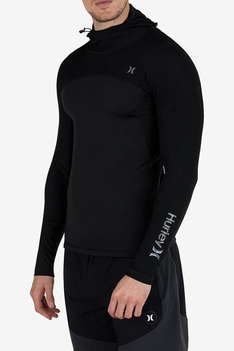 COAST GUARD HOODED SURF TOP BLACK 5