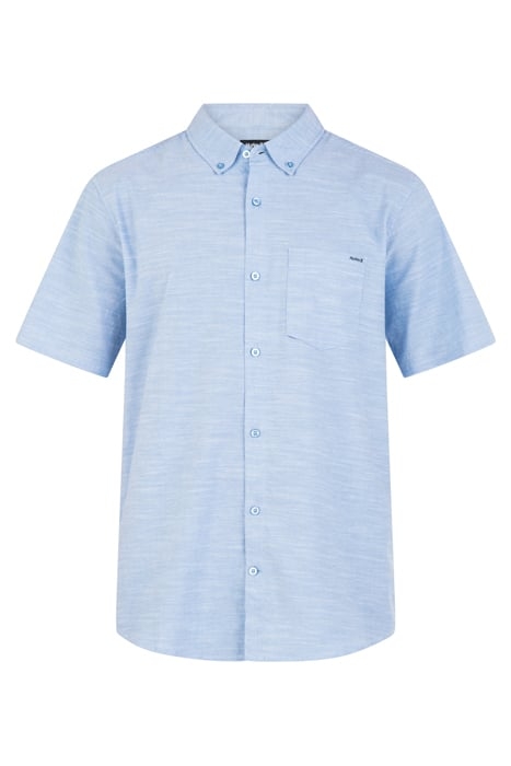 O&O STRETCH SHORT SLEEVE BLUE OXFORD 2 3