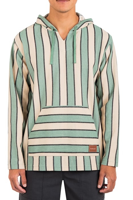 OG HOODED PONCHO CILANTRO 1