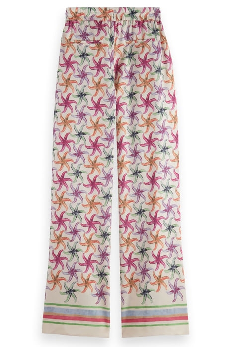 GIA STARFISH PRINTED PANT STARFISH BORDER 2