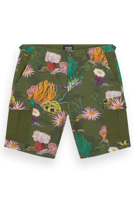 SEASONAL - RELAXED PRINTED TWI CAMO CORAL AOP 4