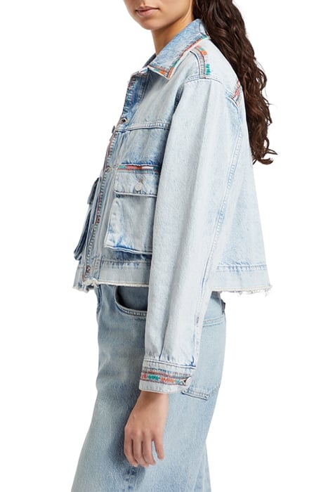 CROPPED DENIM JACKET — SEA STAR 6