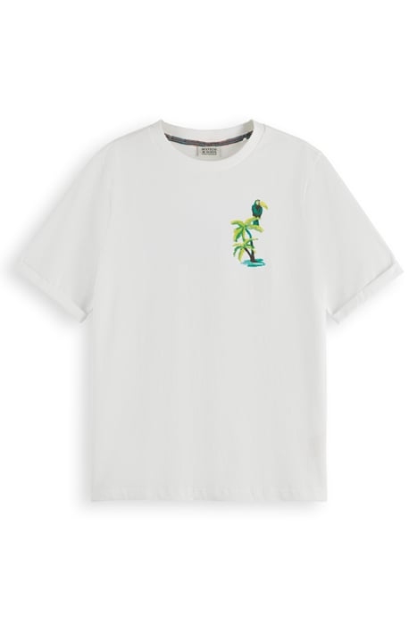 RELAXED FIT GRAPHIC T-SHIRT WHITE 1