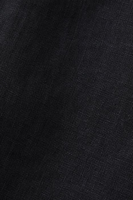 HIGH-RISE LINEN SHORT BLACK 8